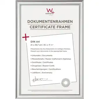 Conrad Walther+ design kp130s wissellijst papierformaat: din a4 zilver aanbieding