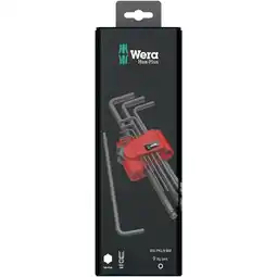 Conrad Wera 950 pkl/9 bm sb sis inbus haakse schroevendraaierset 9-delig aanbieding