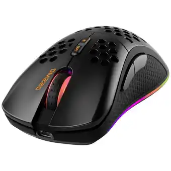 Conrad Deltaco gaming gam-120 draadloze gaming-muis radiografisch optisch zwart 6400 dpi aanbieding