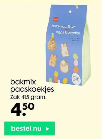 HEMA bakmix paaskoekjes 415 gram aanbieding