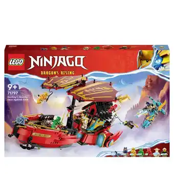 Conrad Lego® ninjago 71797 ninja-vliegregelaar in race met de tijd aanbieding