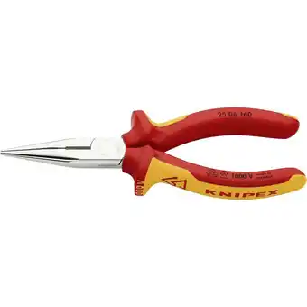 Conrad Knipex 25 06 160 sb platte rondbektang 160 mm aanbieding