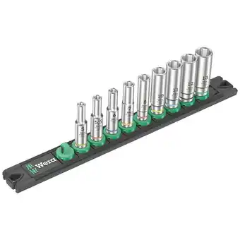 Conrad Wera a deep 05005410001 dopsleutelset inch 1/4 9-delig aanbieding