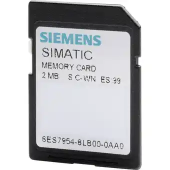 Conrad Siemens simatic s7 memory card 6es7954-8lc03-0aa0 plc-geheugenmodule aanbieding