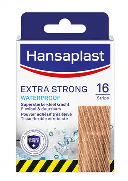 De Online Drogist Hansaplast pleisters extra strong waterproof strips 16st aanbieding