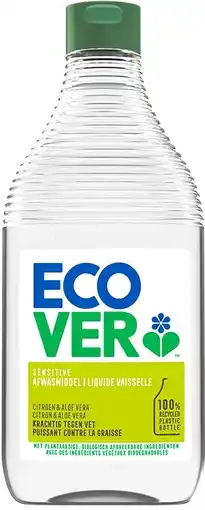 De Online Drogist Ecover afwasmiddel citroen & aloe vera 950ml aanbieding