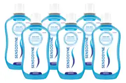 De Online Drogist Sensodyne fresh & cool mondwater multiverpakking 6x500ml aanbieding