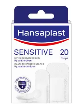 De Online Drogist Hansaplast pleisters sensitive strips 20st aanbieding