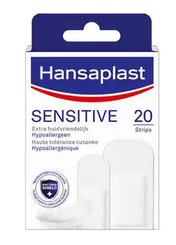 De Online Drogist Hansaplast pleisters sensitive strips 20st aanbieding