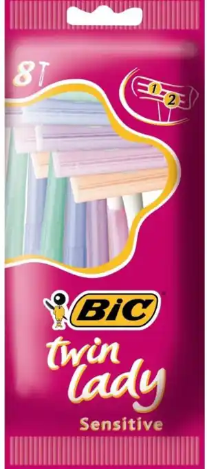 De Online Drogist Bic twin lady wegwerpscheermesjes 8st aanbieding