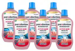De Online Drogist Parodontax extra fresh mint mondwater multiverpakking 6x500ml aanbieding