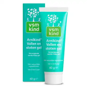 De Online Drogist Vsm arnikind vallen en stoten gel 0-6 jaar 40gr aanbieding