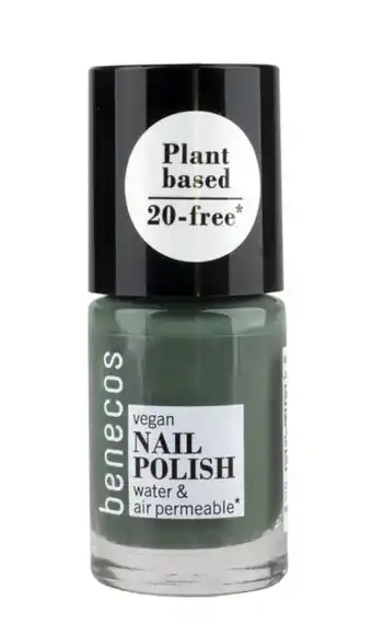 De Online Drogist Benecos nagellak sage green 5ml aanbieding