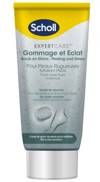 De Online Drogist Scholl scrub crème 75ml aanbieding