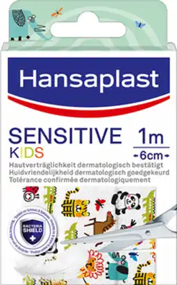 De Online Drogist Hansaplast pleisters sensitive kids 1m x 6cm 1st aanbieding