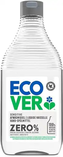 De Online Drogist Ecover afwasmiddel zero 450ml aanbieding