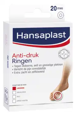 De Online Drogist Hansaplast anti-drukringen 20st aanbieding