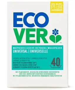 De Online Drogist Ecover universal waspoeder 3000gr aanbieding