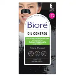 De Online Drogist Biore bioré diep reinigende poriestrips met houtskool 6st aanbieding