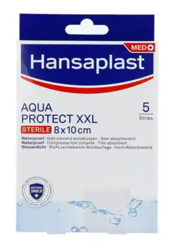 De Online Drogist Hansaplast pleisters aqua protext xxl steriel 1st aanbieding