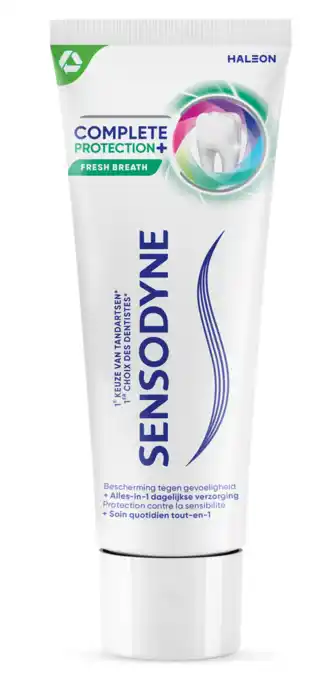 De Online Drogist Sensodyne complete protection + fresh breath tandpasta 75ml aanbieding