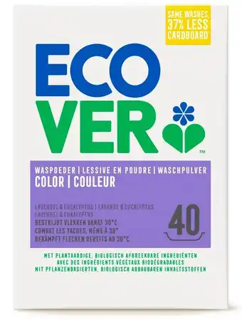 De Online Drogist Ecover color waspoeder 3000gr aanbieding