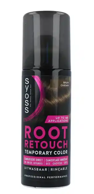 De Online Drogist Syoss uitgroeispray middenbruin 120ml aanbieding