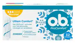 De Online Drogist Ob procomfort tampons normal 32st aanbieding