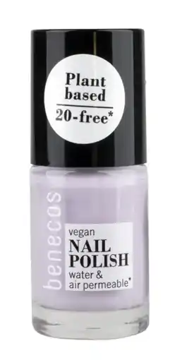 De Online Drogist Benecos nagellak lovely lavender 5ml aanbieding