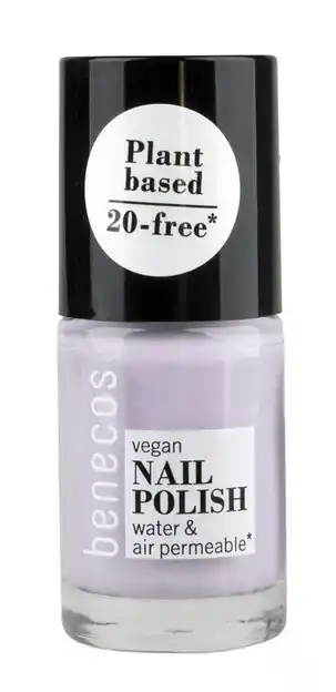 De Online Drogist Benecos nagellak lovely lavender 5ml aanbieding