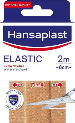 De Online Drogist Hansaplast elastic 2m x 6cm 1st aanbieding