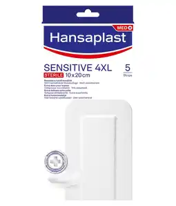 De Online Drogist Hansaplast pleisters sensitive 4xl steriel 1st aanbieding