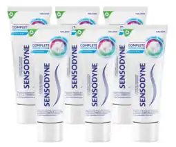 De Online Drogist Sensodyne complete protection + cool mint tandpasta 6x75ml aanbieding