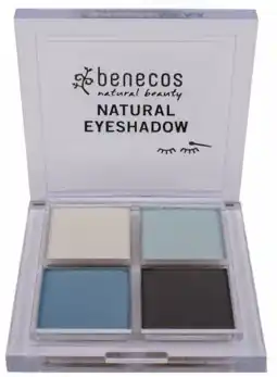 De Online Drogist Benecos oogschaduw quatro true blue 4.8gr aanbieding