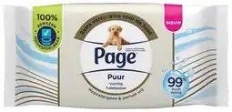 De Online Drogist Page puur vochtig toiletpapier 38st aanbieding