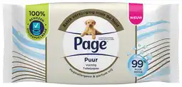 De Online Drogist Page puur vochtig toiletpapier 38st aanbieding