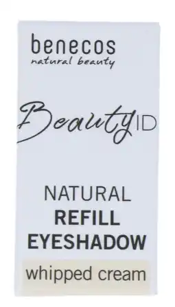 De Online Drogist Benecos natural refill oogschaduw whipped cream 1.5gr aanbieding