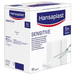 De Online Drogist Hansaplast hansa sensitive 5mx6cm 1st aanbieding