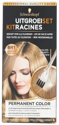 De Online Drogist Schwarzkopf vital colors schwarzkopf uitgroeiset br1 middenblond 1st aanbieding