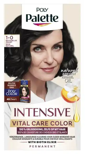 De Online Drogist Poly palette vital care color 1-0 natuurlijk zwart 1st aanbieding