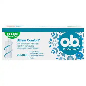 De Online Drogist Ob procomfort tampons super plus 32st aanbieding
