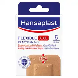 De Online Drogist Hansaplast flexible xxl pleisters 5st aanbieding