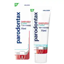 De Online Drogist Parodontax whitening tandvlees + gevoeligheid & adem tandpasta 75ml aanbieding
