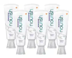 De Online Drogist Sensodyne nourish healthy white tandpasta 6x75ml aanbieding