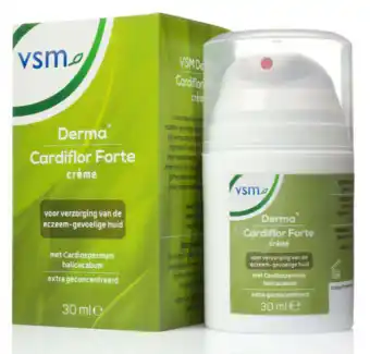 De Online Drogist Vsm derma cardiflor forte crème - voor intensieve huidverzorging, ook voor de eczeem-gevoelige huid 30ml aanbieding