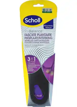 De Online Drogist Scholl in-balance inlegzolen peesplaatontsteking maat s 1pr aanbieding