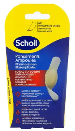 De Online Drogist Scholl blarenpleisters tenen 5st aanbieding