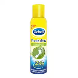 De Online Drogist Scholl fresh step deodorant spray 150ml aanbieding