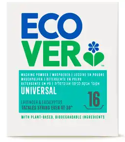 De Online Drogist Ecover universal waspoeder 1,2kg aanbieding