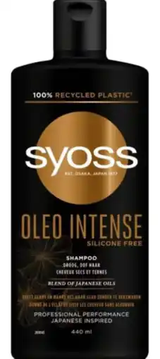 De Online Drogist Syoss oleo intense shampoo 440ml aanbieding